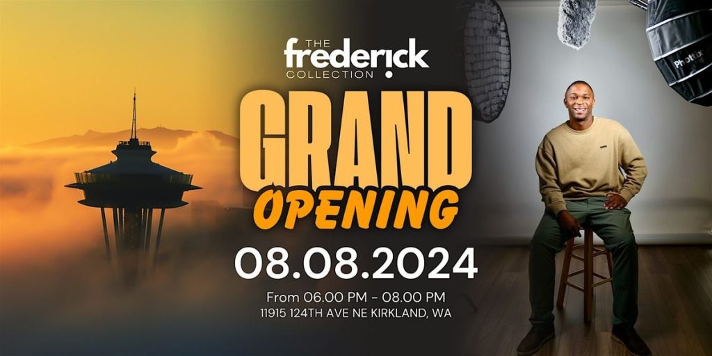 Anticipation builds at the threshold of The Frederick Collection, inviting art enthusiasts to a grand opening unlike any other.